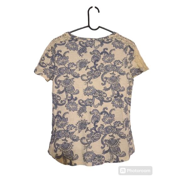 Westport NWT Ladies Vneck Tee Dressbarn Blouse Summer - Picture 8 of 8